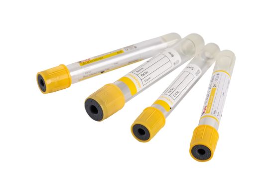 5ml 6ml 7ml 8ml Gel ve Pıhtı Etkinleştirici Sarı Serum Ayrıcı Pıhtı Etkinleştirici Tüp