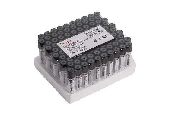 Glass Black Sodium Citrate Tube 6ml 7ml ESR Blood Test Tube Anticoagulant