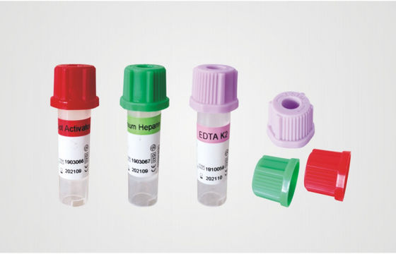 0.5ml Micro Blood Collection Tubes with Colored Gel for Clinical Diagnostics and 24-36 Months Shelf Life