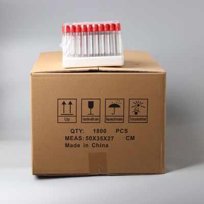 Clot Activator Vacuum Blood Test Tube for Serum Collection 13*100mm Size