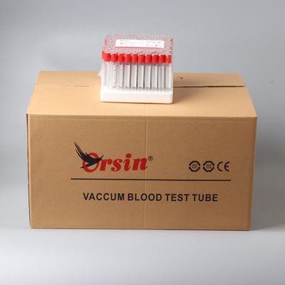 16*100mm Vakum Kan Test tüpü Kan toplama ve depolama için gerekli araç