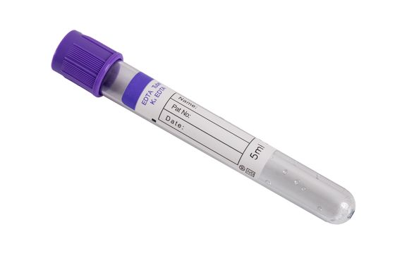 EDTA K2/K3 Blood Collection Tube with 3ml Volume 13 × 75mm Tube Diameter and Room Temperature Storage