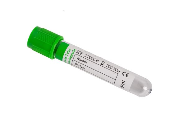 Anticoagulation Heparin Tube Dark Green Vacutainer Tube Bd Sodium Heparin Vacutainer