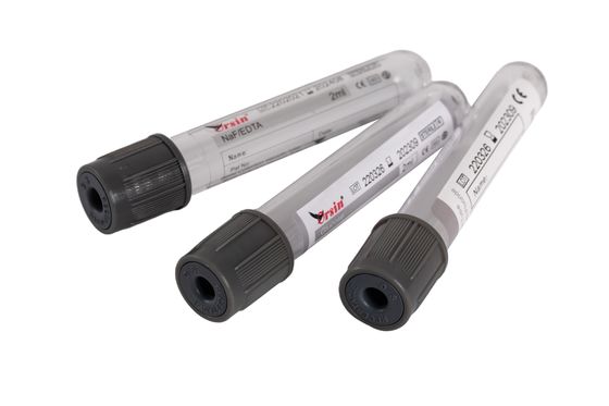 Air Shipping Vacuumed Blood Collecting Tube for Glucose Metabolism Inhibition and Sugar Degradation Prevention