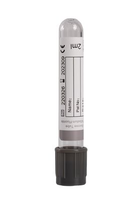 لوله گلوکز شیشه ای PET 4ml 5ml 6ml لوله جمع آوری فلوئورید سدیم