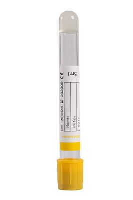 Serum 8ml Gel ve pıhtı aktivasyonu ısıya dirençli gel aktivasyon tüpü