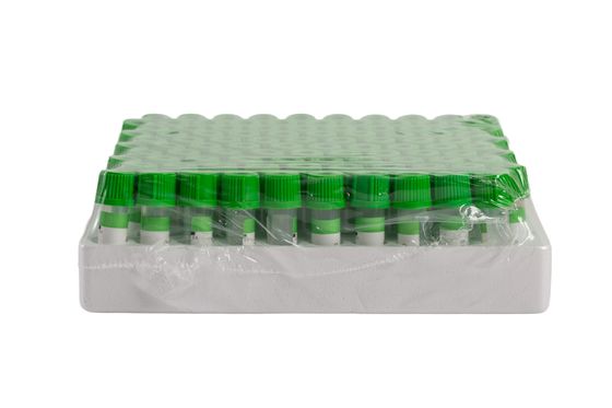 Glass Lithium Heparin Vacuum Blood Test Tube 1ml-10ml 13*75mm-16*100mm Glass or PET for Plasma Collection