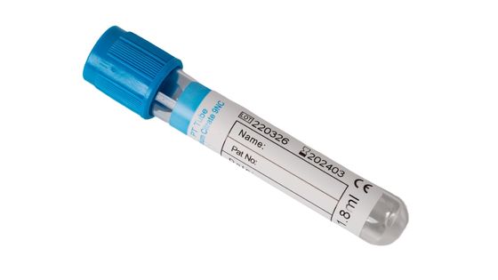 No Additive Blood Collection Tube with 0.109mol/L Sodium Citrate for Blood Coagulation Testing - 100pcs/box Packaging and 3 Years Expiration Date