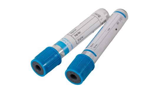 1:9 Sodium Citrate PT Vacutainer with Blue Cap for Plasma Collecting (0.5-10mL) Compliant with ISO 13485