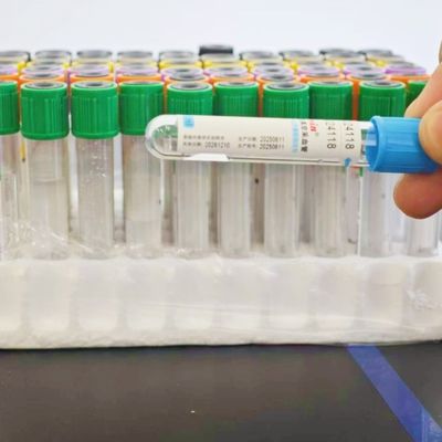 Blue-Capped Sodium Citrate Blood Collection Tubes (3.2%/3.8%) – 6mL/7mL Plasma Collection